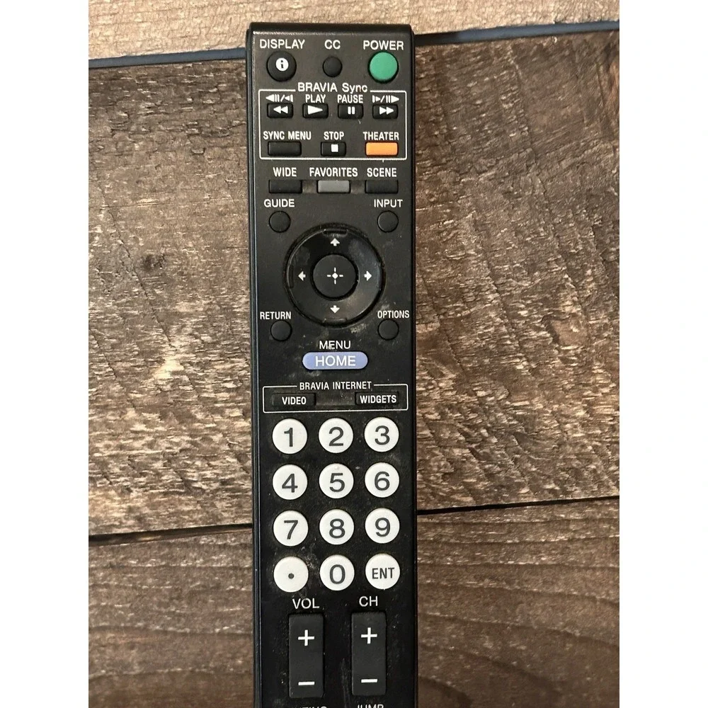 SONY TV BRAVIA REMOTE‎ RM YD027 Replacement